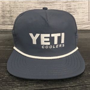 Gray YETI Coolers Promo Snapback Hat